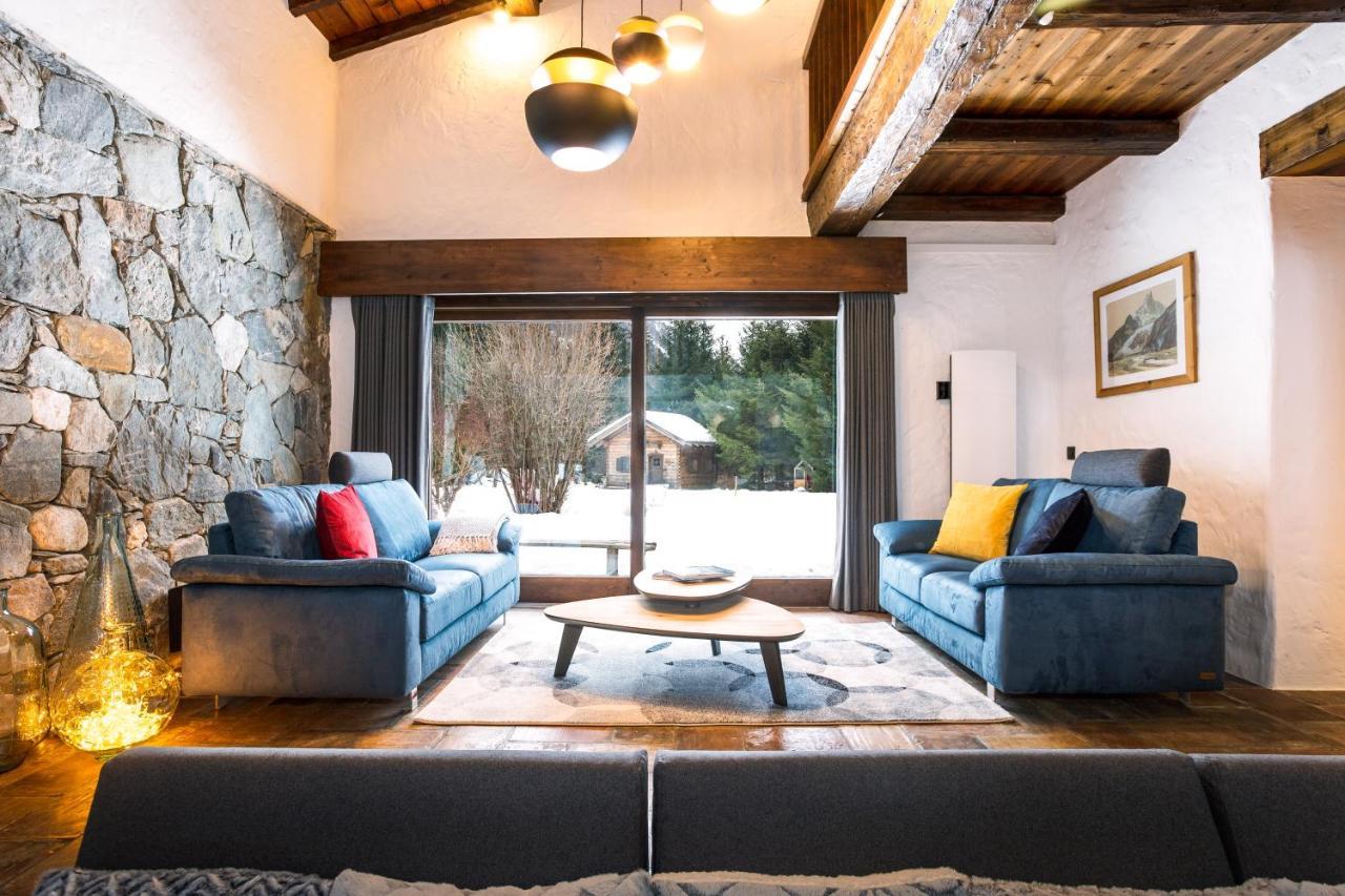 Chalet Les Praz - 280Sqm - Sauna Cinema Fitness - 5 Bedrooms In Heart Of Les Praz - By Cozee Rentals Chamonix Luaran gambar