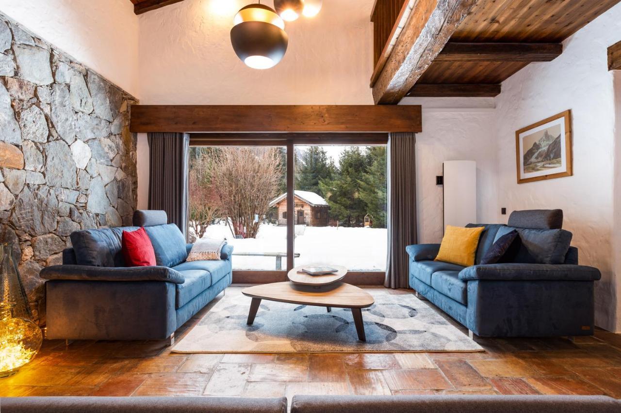 Chalet Les Praz - 280Sqm - Sauna Cinema Fitness - 5 Bedrooms In Heart Of Les Praz - By Cozee Rentals Chamonix Luaran gambar