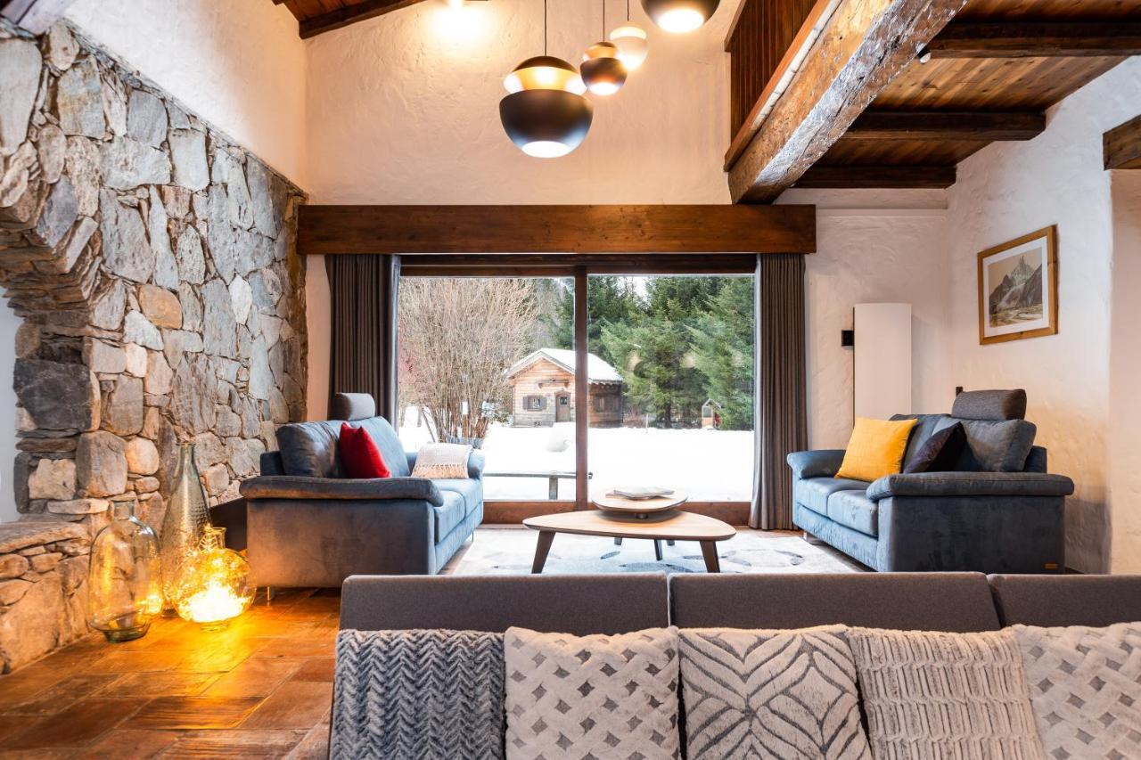 Chalet Les Praz - 280Sqm - Sauna Cinema Fitness - 5 Bedrooms In Heart Of Les Praz - By Cozee Rentals Chamonix Luaran gambar