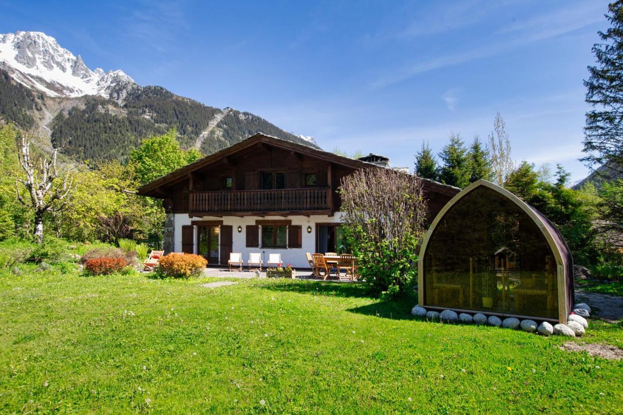 Chalet Les Praz - 280Sqm - Sauna Cinema Fitness - 5 Bedrooms In Heart Of Les Praz - By Cozee Rentals Chamonix Luaran gambar