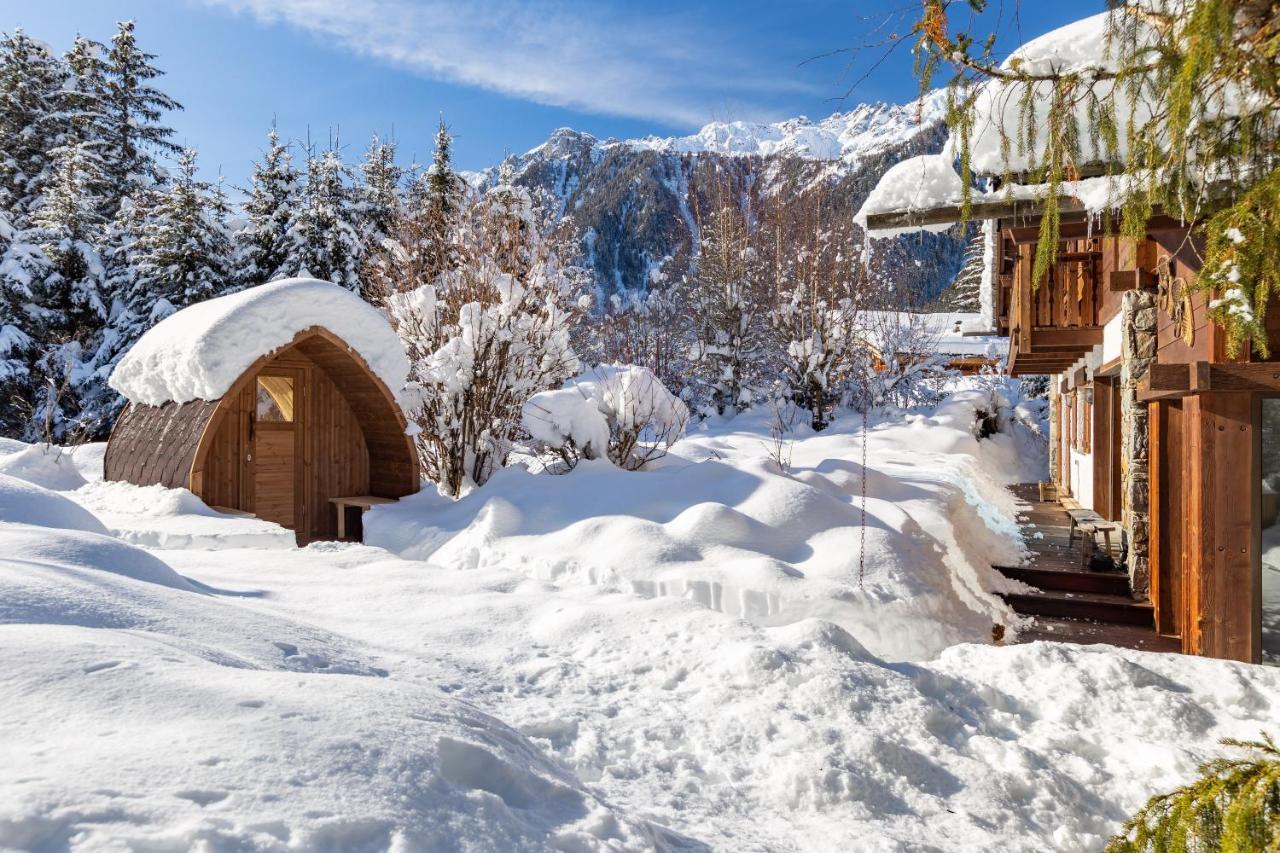 Chalet Les Praz - 280Sqm - Sauna Cinema Fitness - 5 Bedrooms In Heart Of Les Praz - By Cozee Rentals Chamonix Luaran gambar