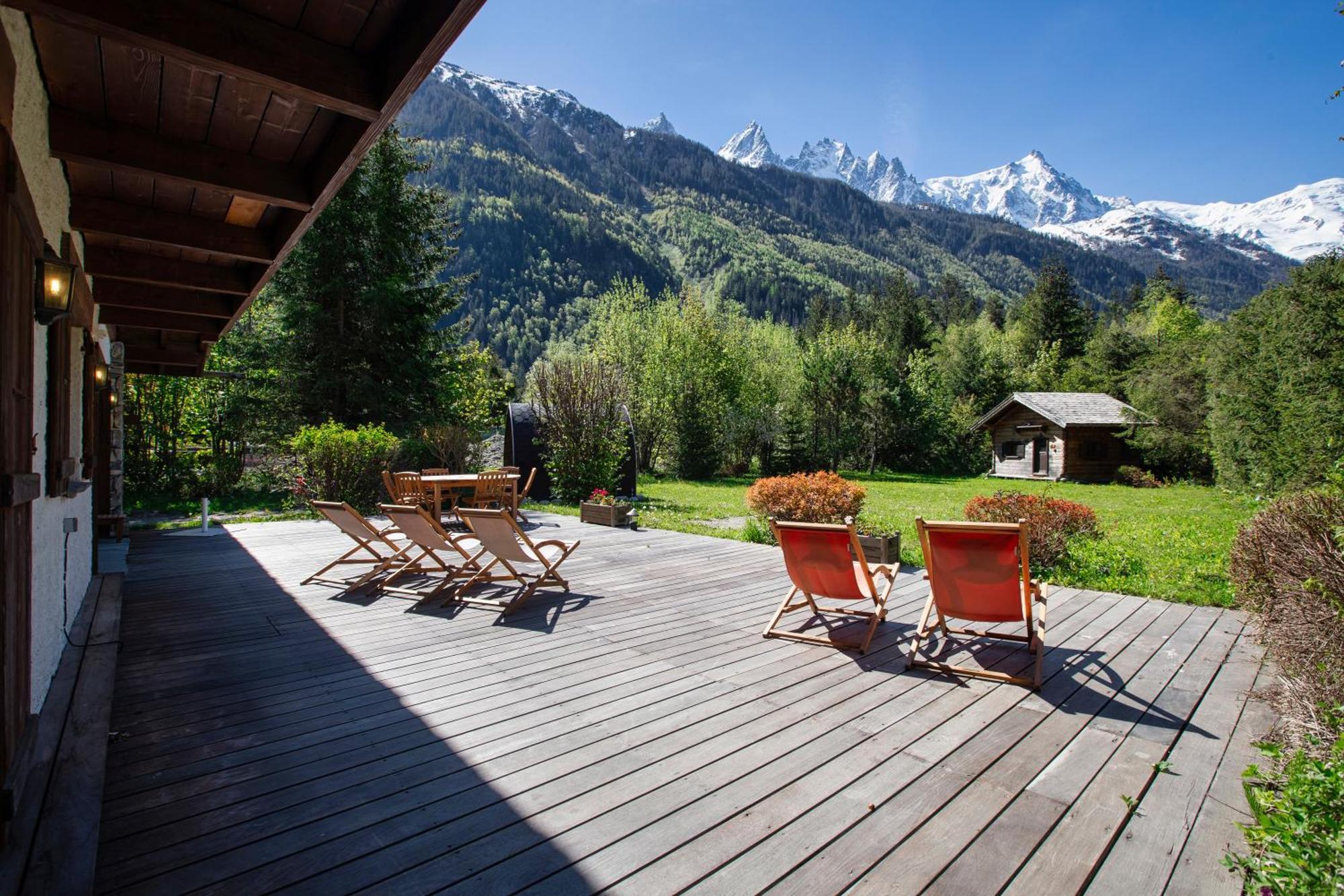 Chalet Les Praz - 280Sqm - Sauna Cinema Fitness - 5 Bedrooms In Heart Of Les Praz - By Cozee Rentals Chamonix Luaran gambar